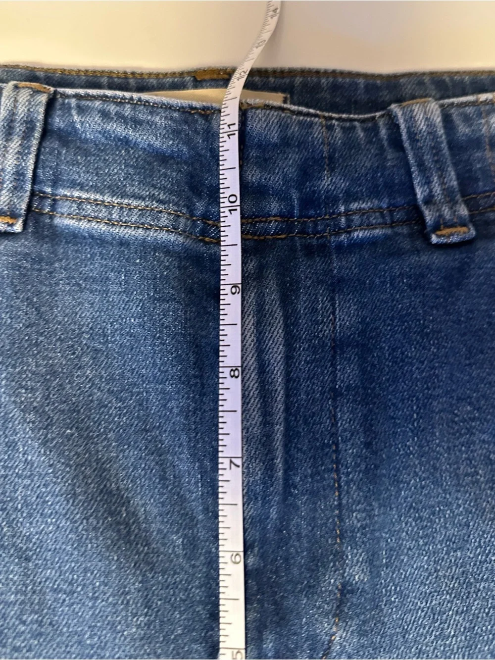 Madewell High Waist Tapered Denim 26 Vintage Wash Side Panel Jeans NWT - Picture 11 of 13